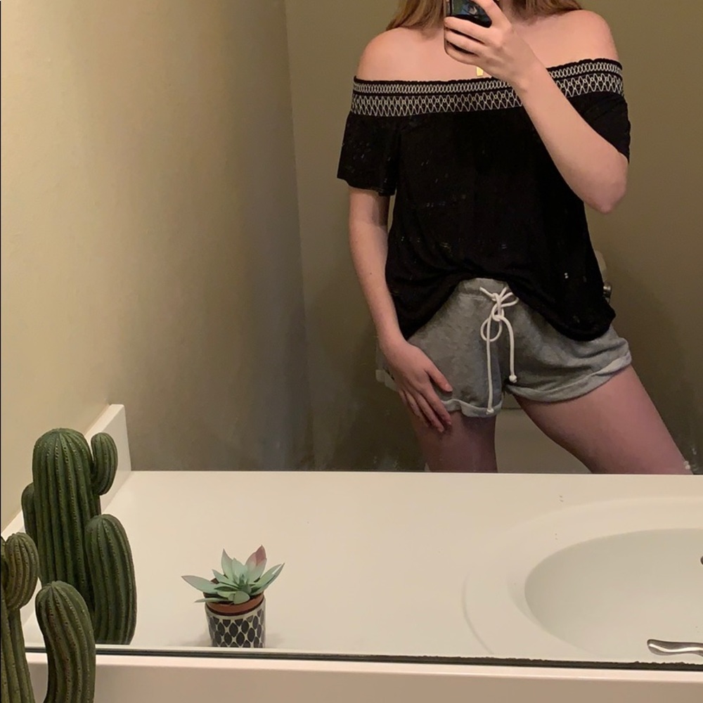 off the shoulder top